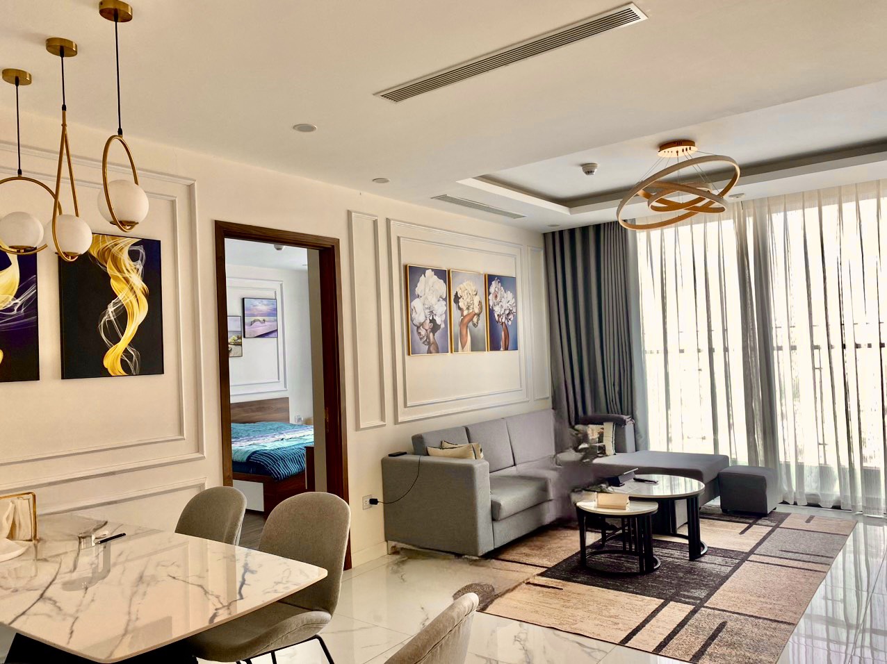Bán nhanh căn hộ 3 ngủ nội thất đẹp 98m2 Sunshine City, đã có sổ, vào ở luôn 1
