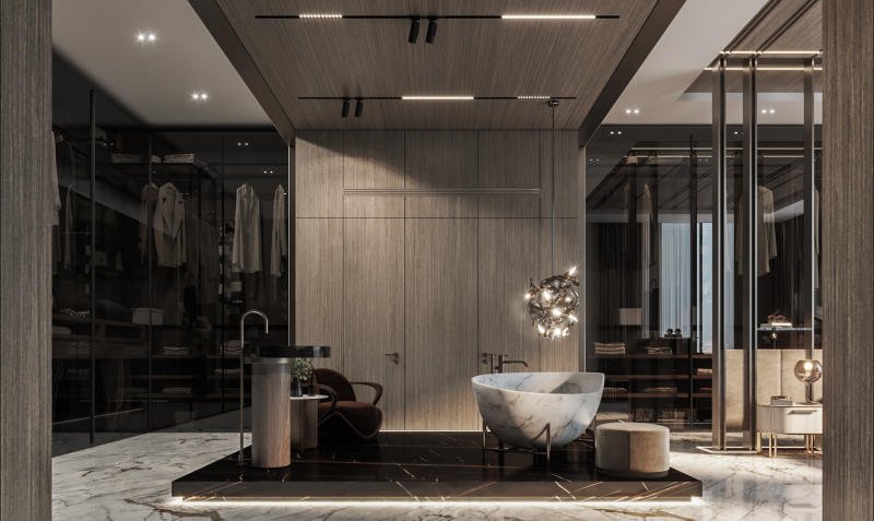 Cần bán căn hộ Penthouse 250m2 tòa S2 tại chung cư Sunshine City, full nội thất 2
