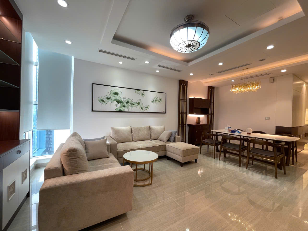 Chính chủ bán căn 3 ngủ tầng cao view sân trước full nội thất tòa L4 The Link Ciputra