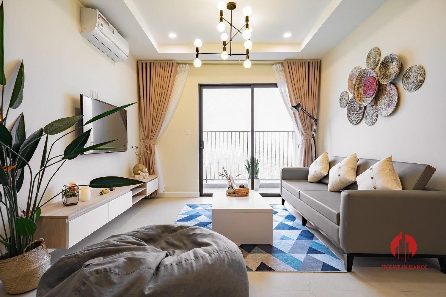 Cho thuê căn hộ chung cư 3 phòng ngủ diện tích 107m2 tại IA20 Ciputra