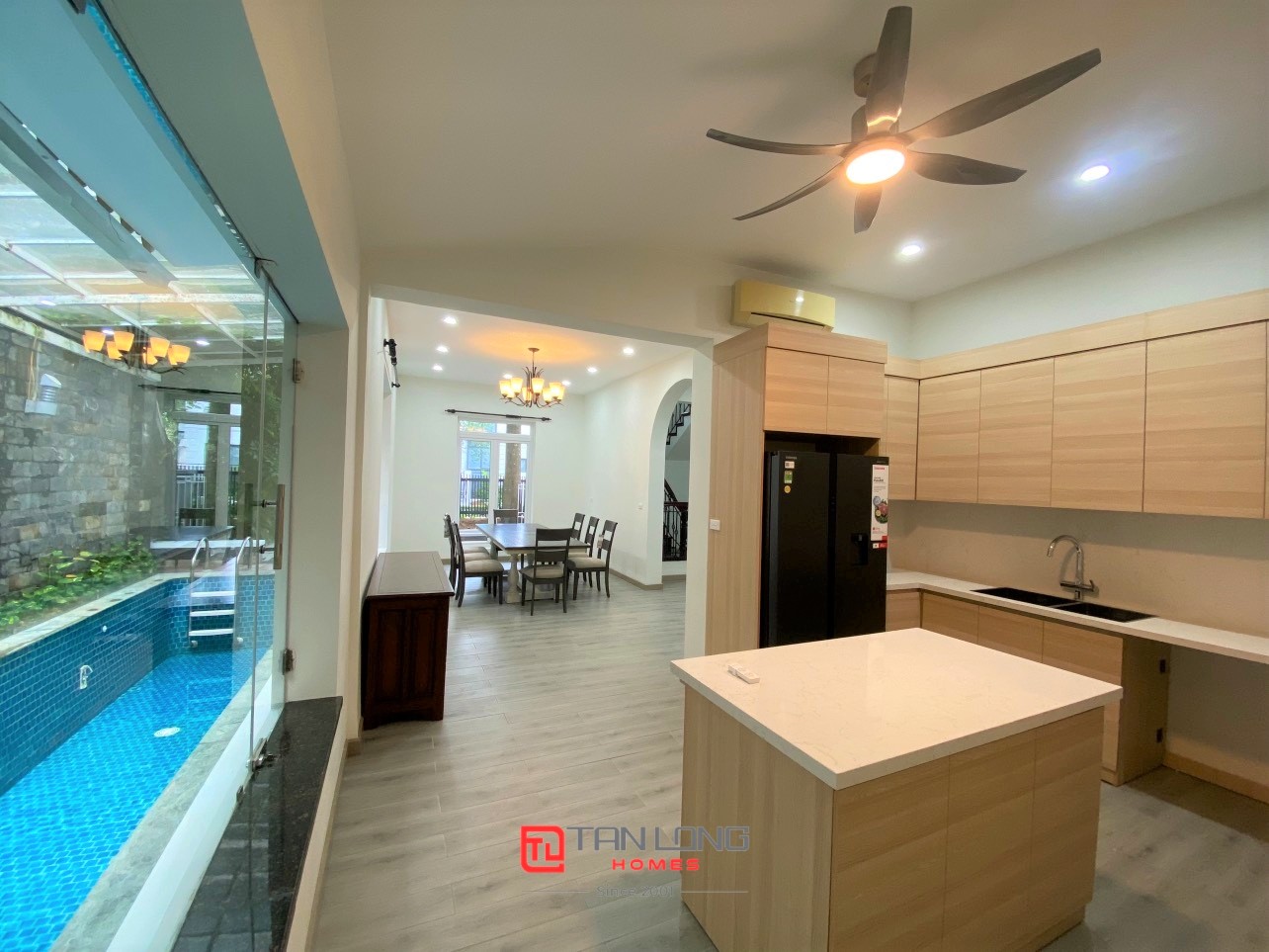 Sẵn biệt thự lô góc tại T9 Ciputra cho thuê: 5PN/320m2 full đồ có bể bơi 4
