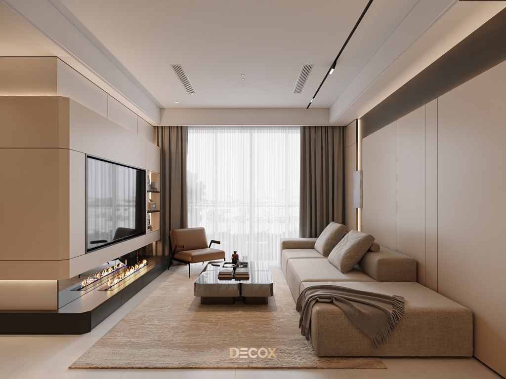 Cần bán căn góc 3 ngủ 2WC tầng cao Maison Privee Ciputra ban công Tây Bắc nhìn ra hồ điều hòa 1