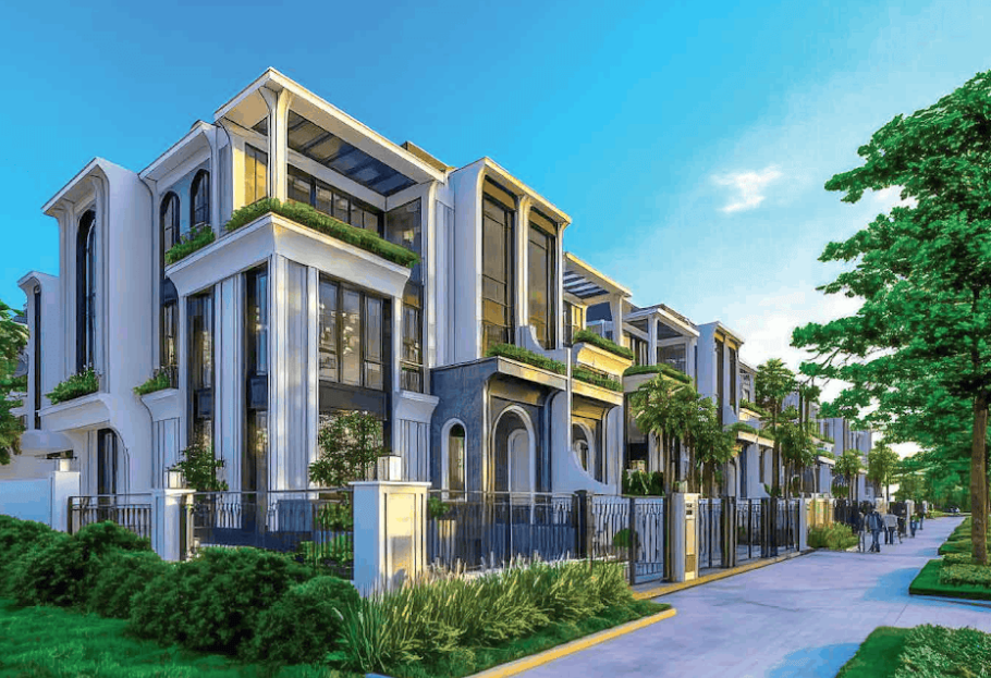 Bán biệt thự sân vườn - DT: 150m2 hướng Tây x 3 tầng 1 tum bàn giao mặt ngoài The Windsor Collection Ciputra