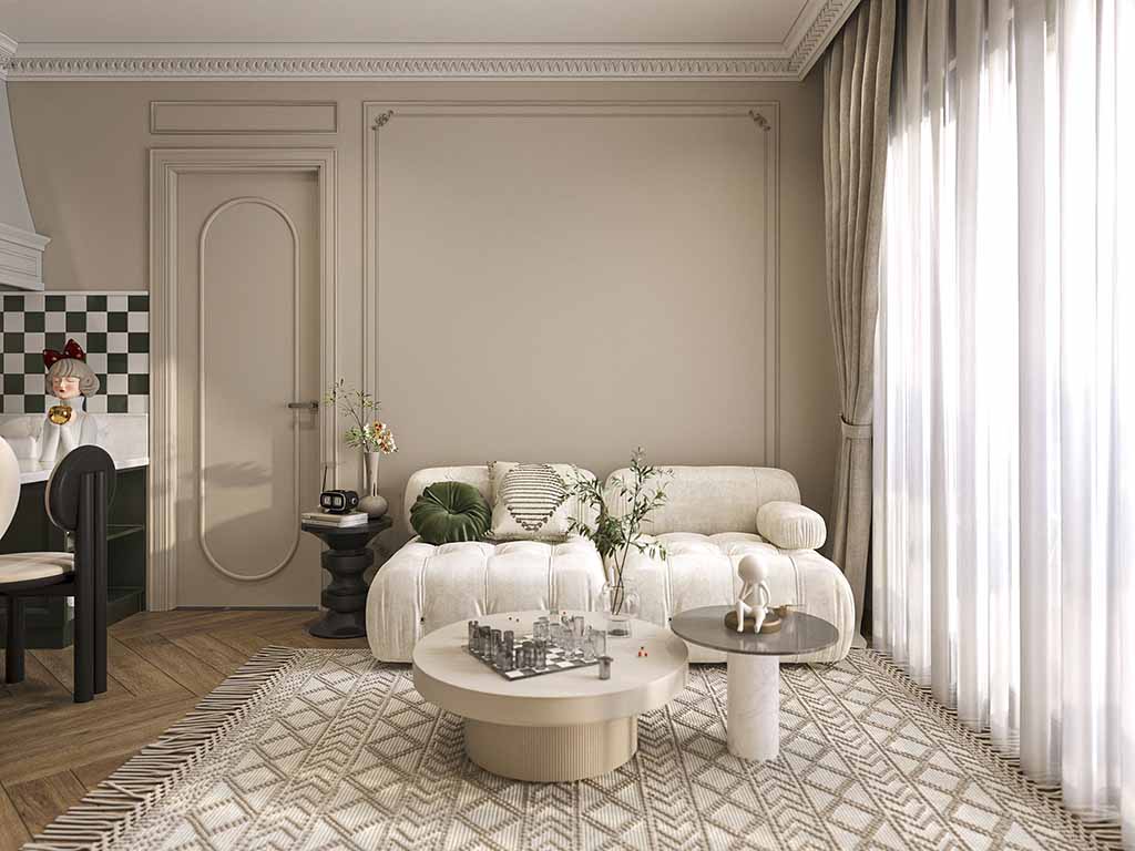 Bán căn góc 3 phòng ngủ 2WC Maison Privee Ciputra tầng cao hướng Bắc view Sân Golf