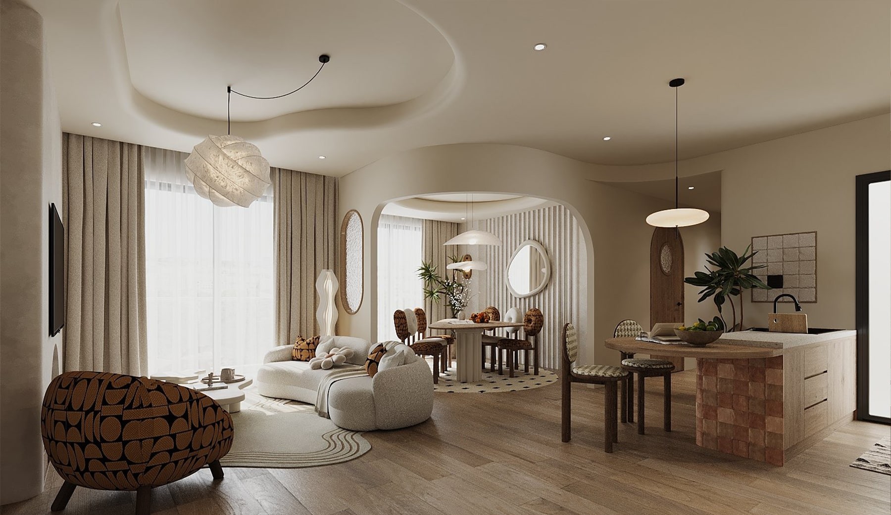 Bán căn hộ 2 phòng ngủ ban công Tây Bắc tầng cao view sân Golf Maison Privee Ciputra CapitaLand