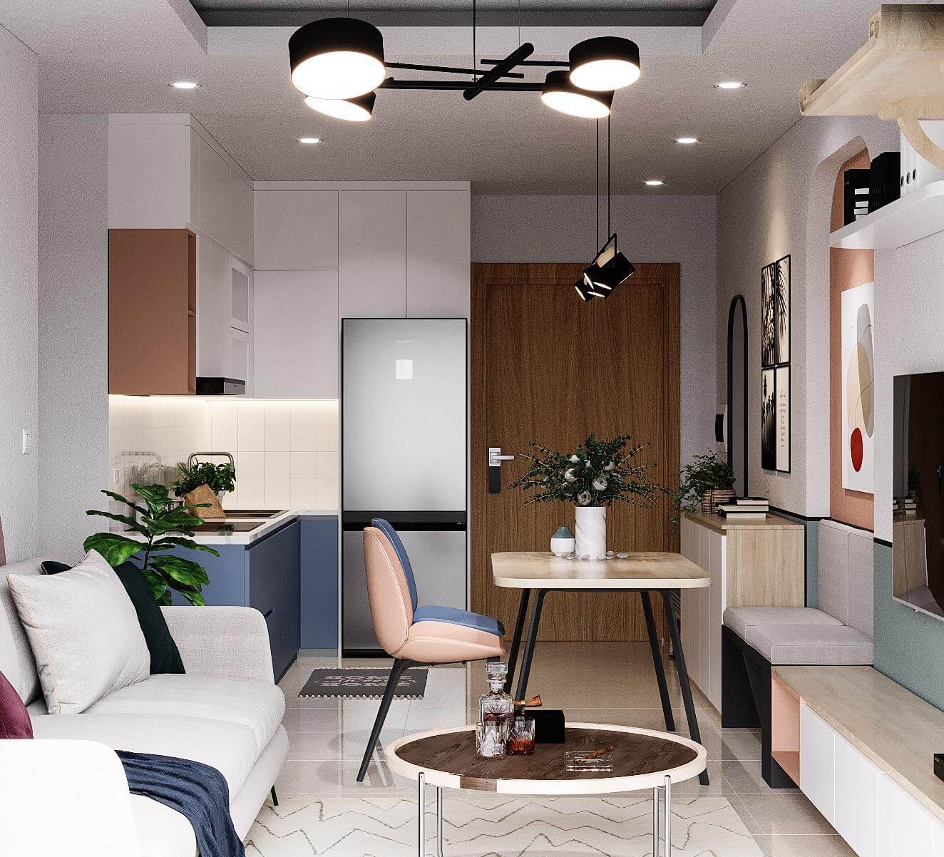 Bán căn hộ thương mại 2 phòng ngủ hướng Tây IA25 Ciputra Tây Hồ - Bàn giao nội thất cơ bản