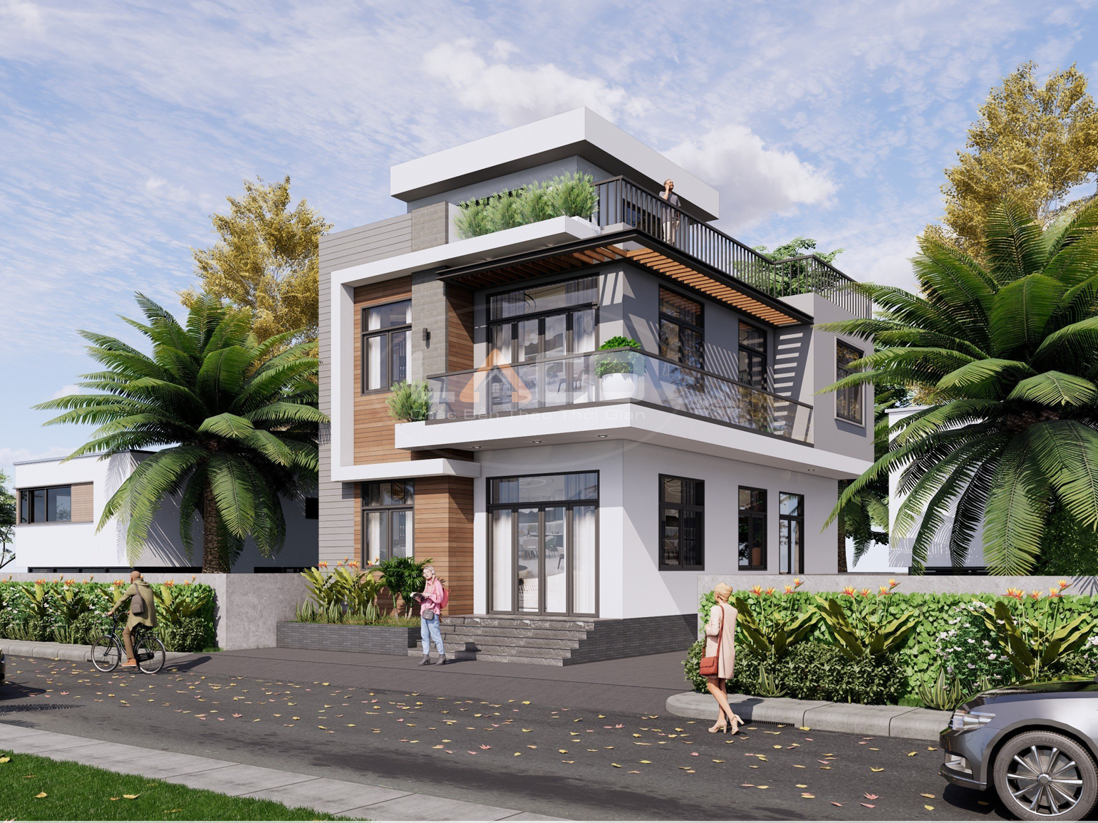 Cho thuê biệt thự đơn lập bàn giao thô tại Sunshine Wonder Villas