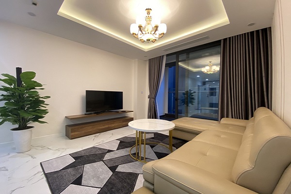 Cho thuê căn hộ 3 ngủ 105m2 view sông Hồng full đồ mới tại S2 Sunshine City