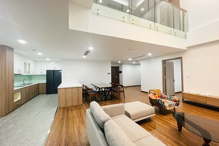 Chủ nhà gửi cho thuê căn hộ duplex full đồ 4 phòng ngủ dự án Sunshine Crystal River