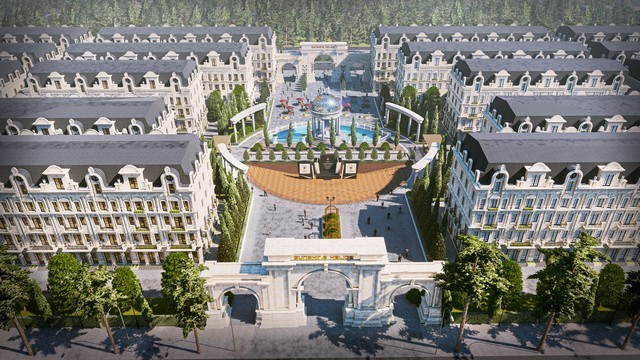 Phối cảnh tổng thể Noble Capital Tây Hồ