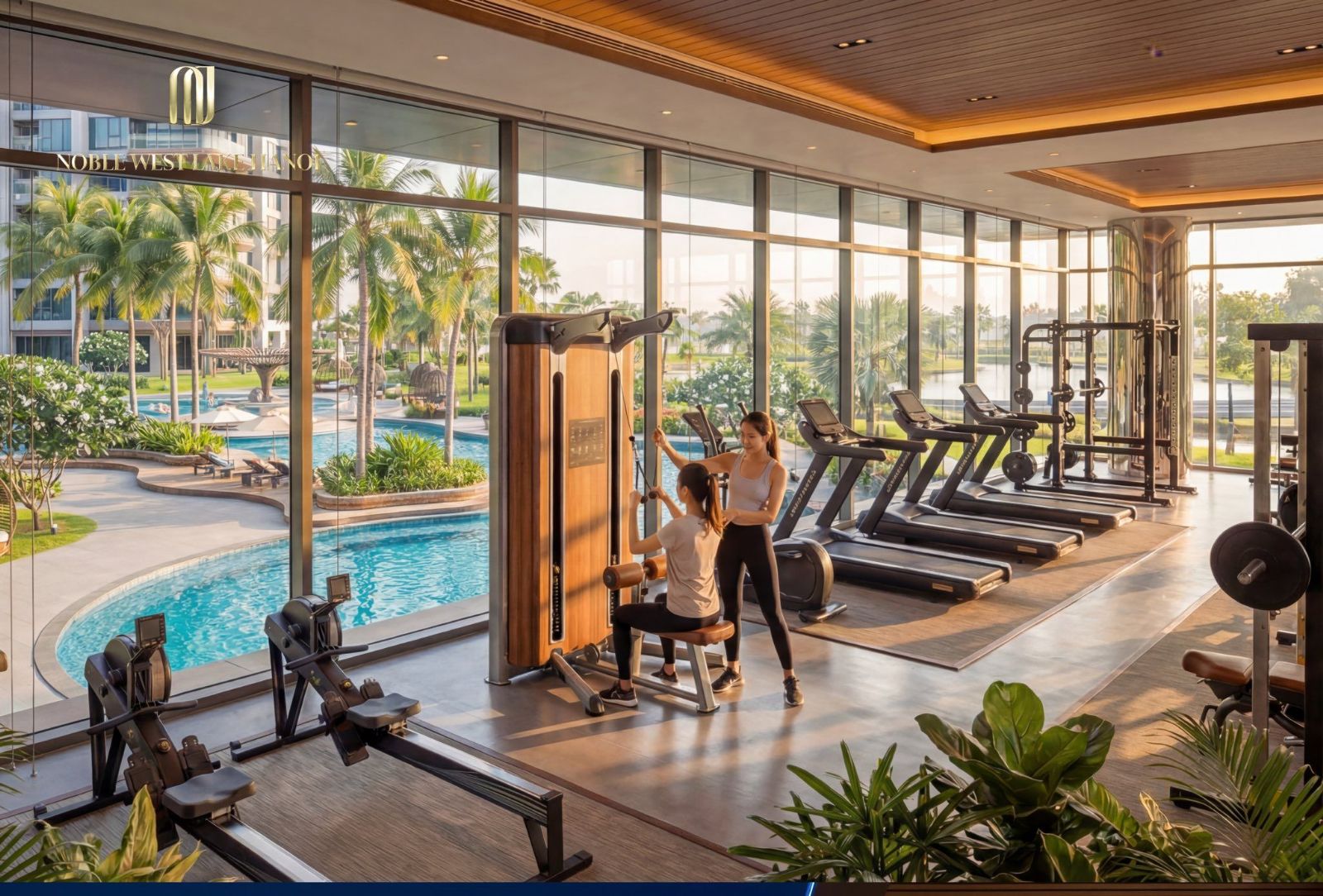 Tiện ích Noble West Lake Hanoi và những đặc quyền sống sang giữa tầng không Tây Hồ