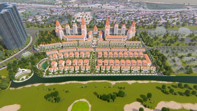 Phối cảnh tổng thể Sunshine Wonder Villas 