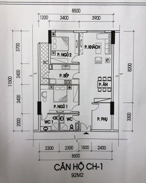 căn hộ CH01 chung cư I.A20