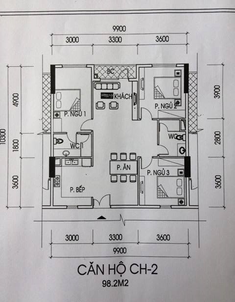 căn hộ CH02 chung cư I.A20