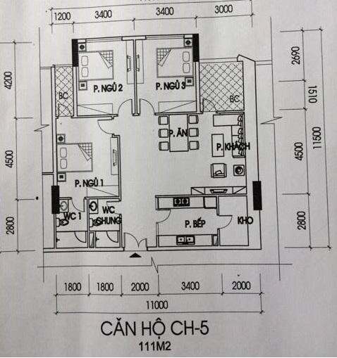 căn hộ CH05 chung cư I.A20