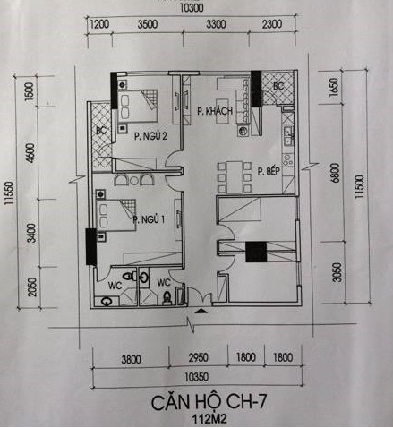 căn hộ CH07 chung cư I.A20