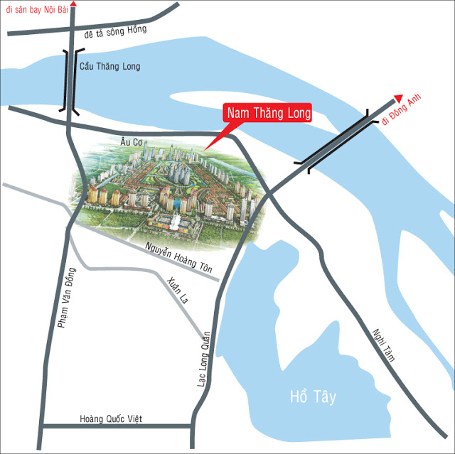 vị trí chung cư ia20 ciputra