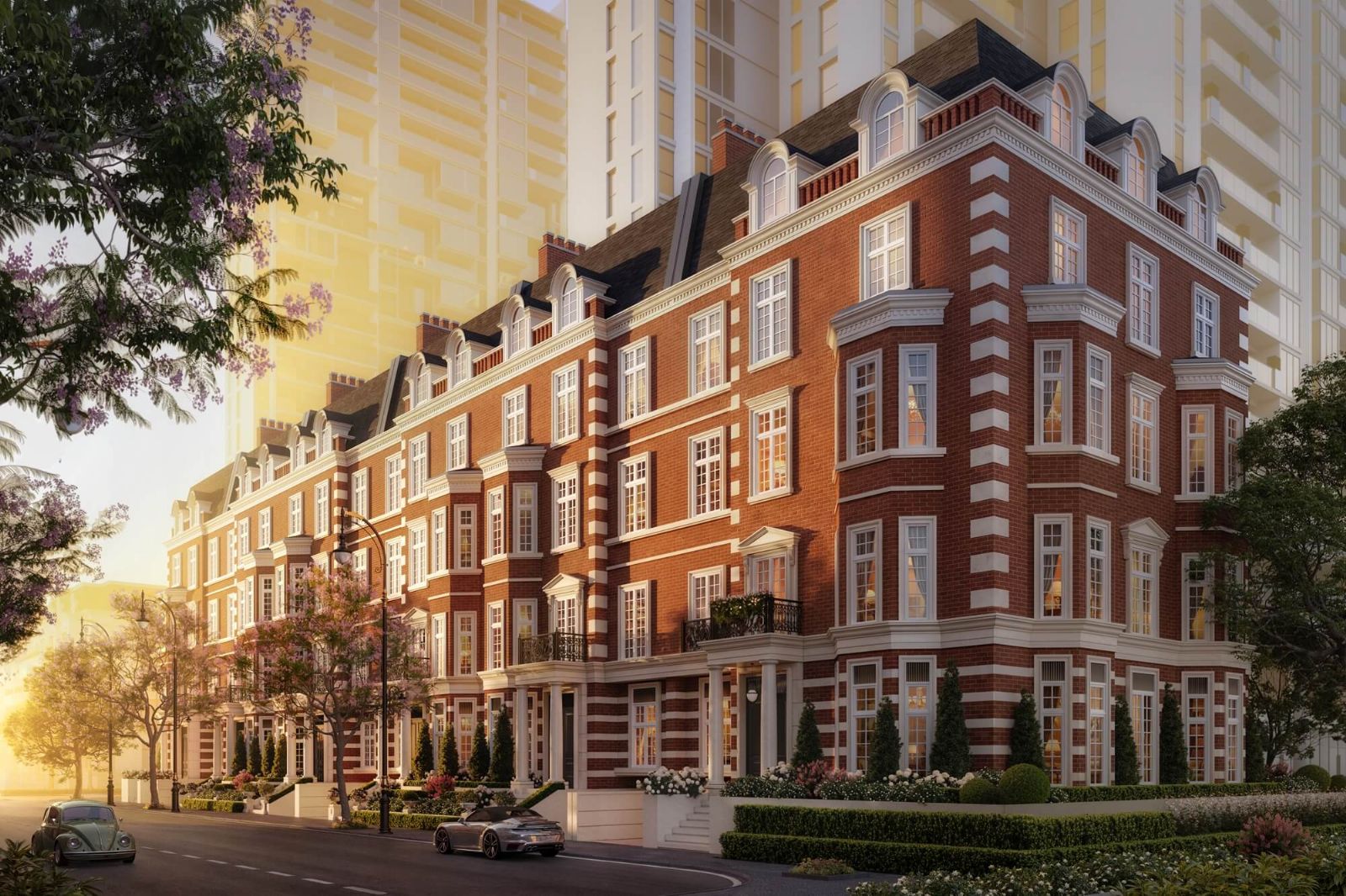 Mặt bằng thiết kế The Windsor Collection Ciputra và nghệ thuật đỉnh cao tổ chức không gian đảo hồ