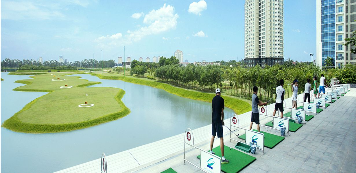 Toàn cảnh sân Golf Ciputra