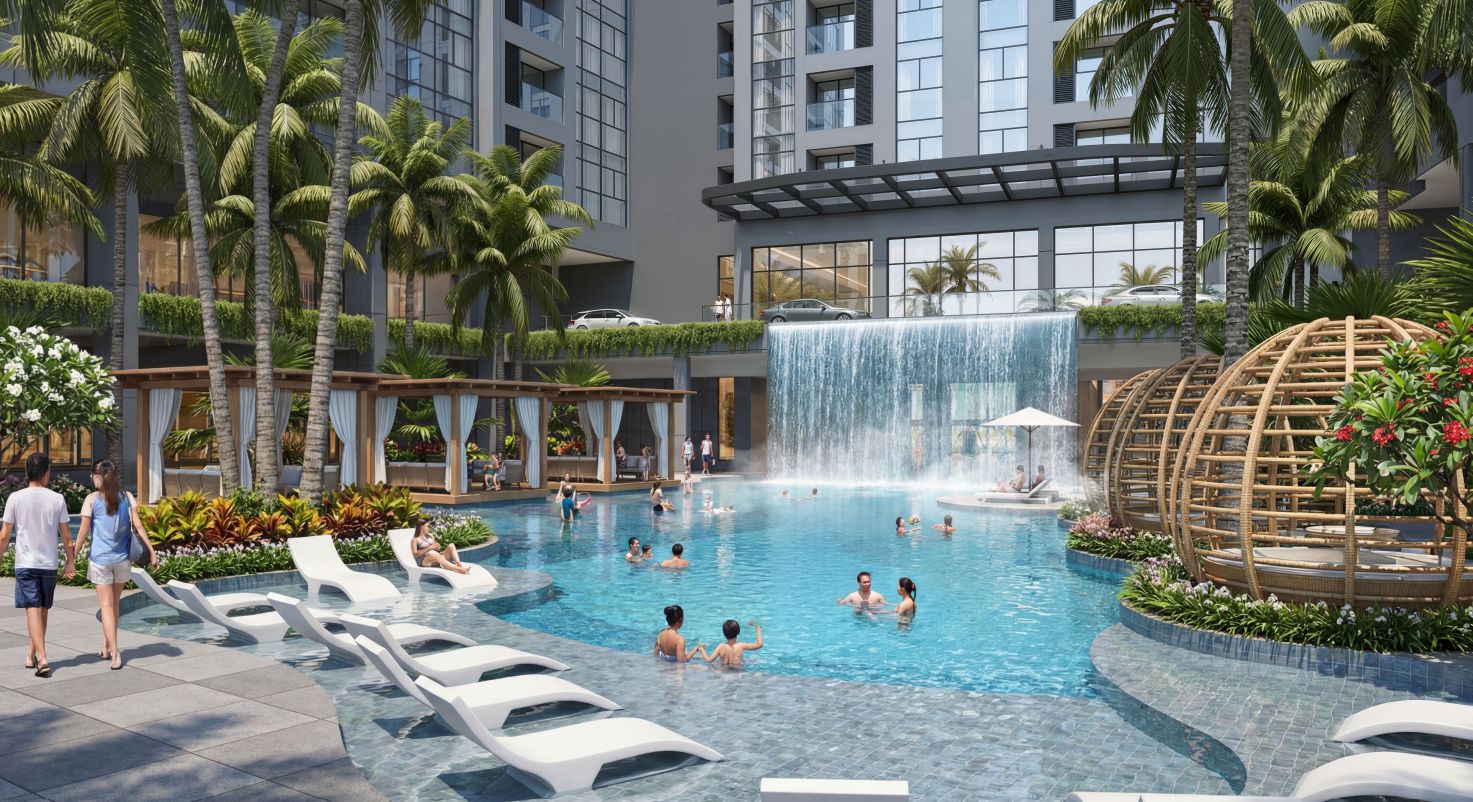 Thiết kế Sunshine River Park Ciputra Hanoi và không gian sống hàng hiệu giữa lòng phố đảo