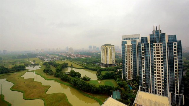 View sân golf 