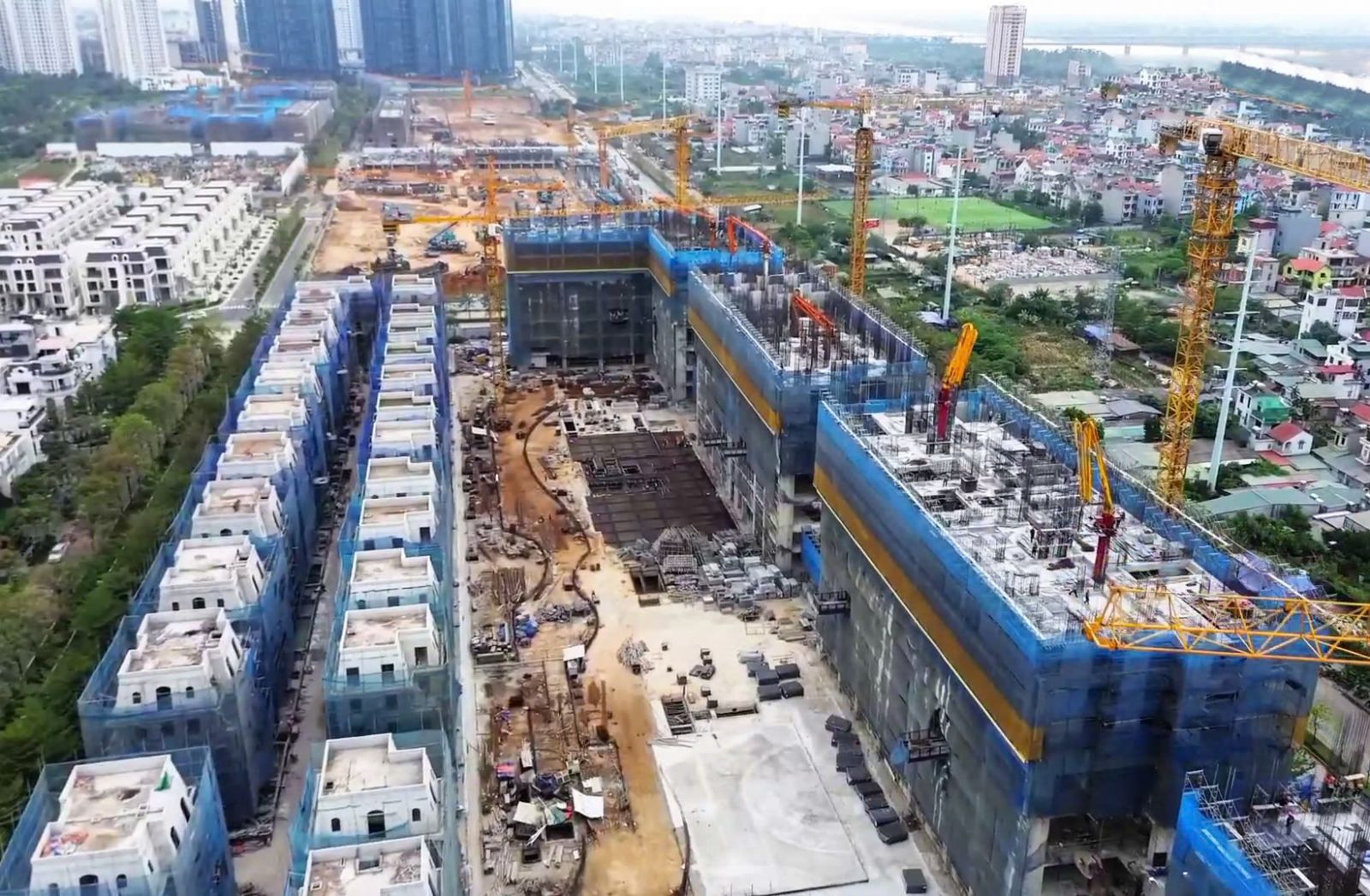 Tiến độ xây dựng chung cư Noble Crystal Ciputra Tây Hồ 