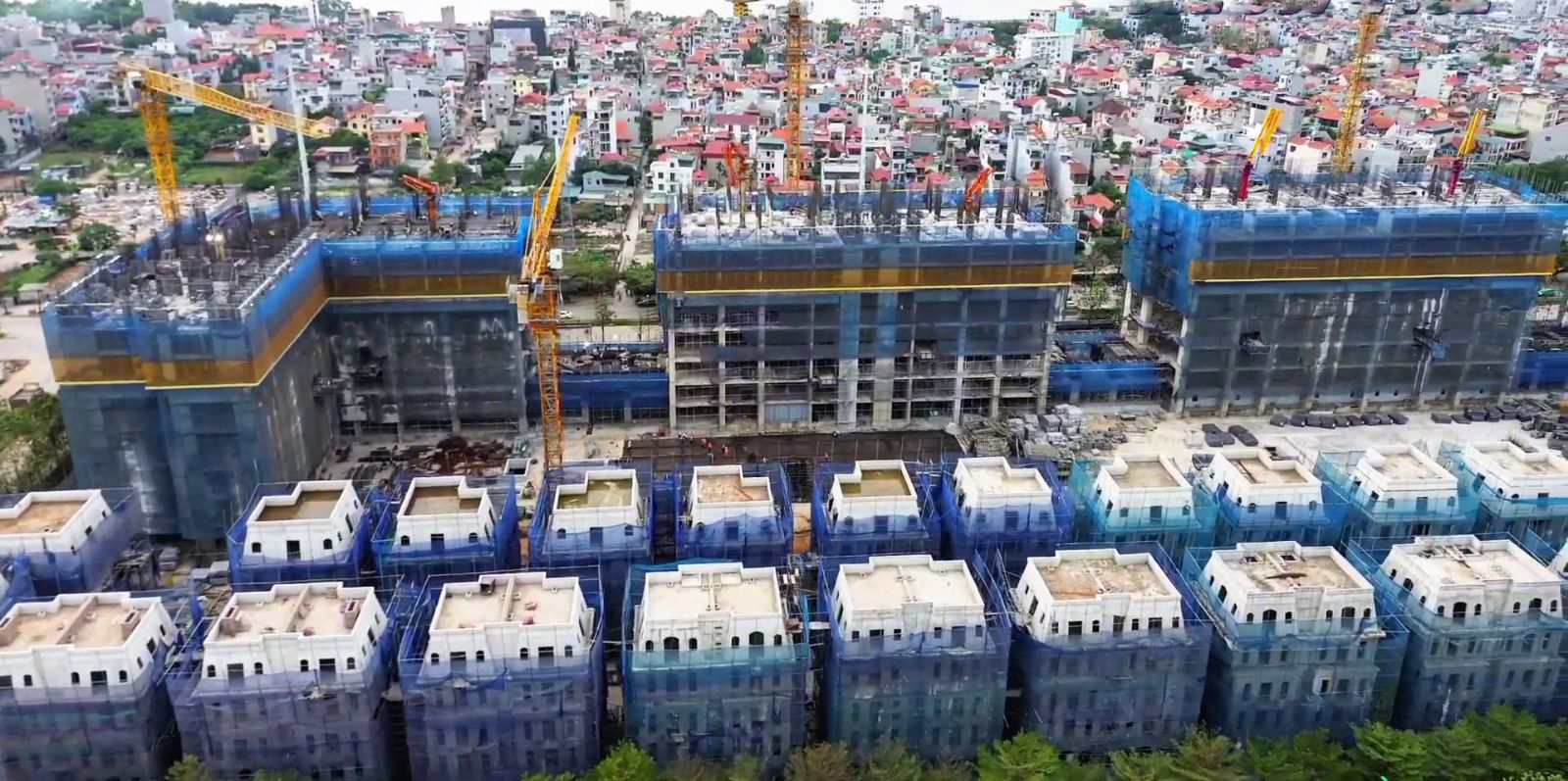 Tiến độ xây dựng chung cư Noble Crystal Ciputra Tây Hồ 